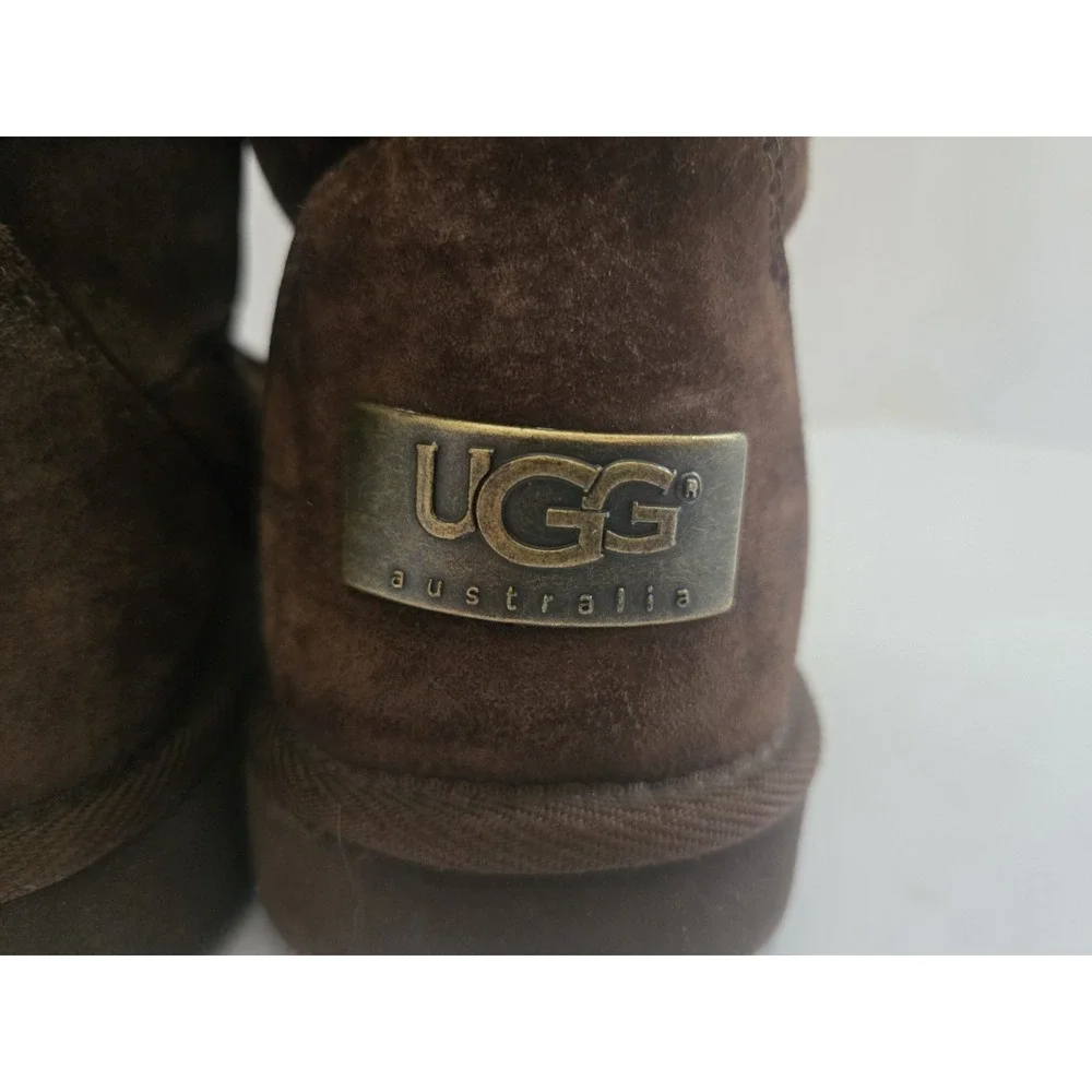 Ugg Australia‎ Uptown 5190 Winter Boots Womens 6 Brown Shearling Lined Leather